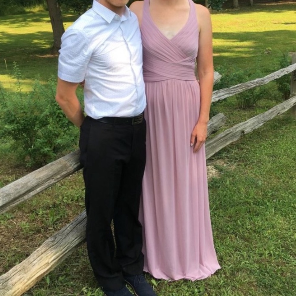 David’s bridal bridesmaid dress